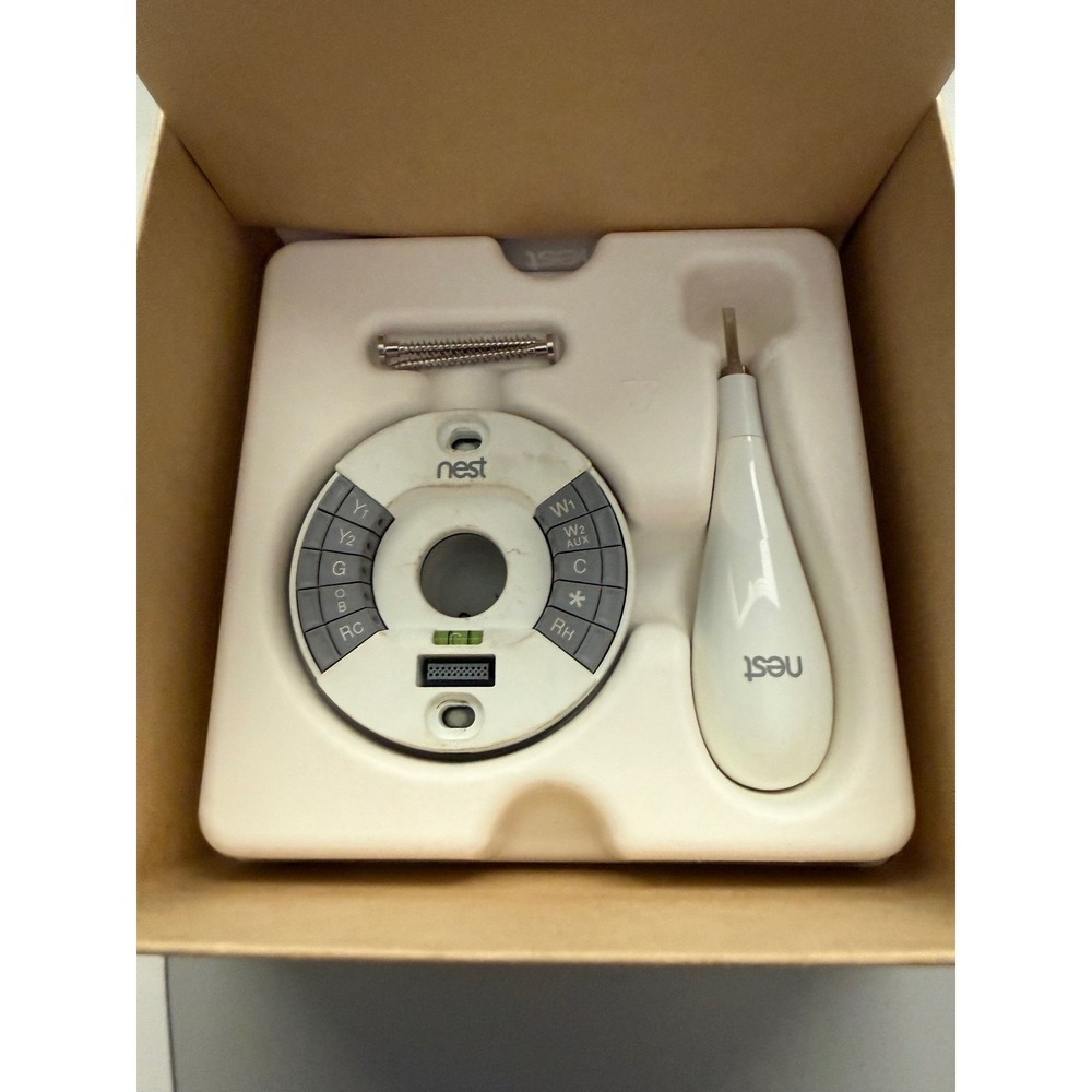 Nest Learning Thermostat 2nd Generation Stainless Steel T20077US 02A Smart Home - Picture 3 of 5